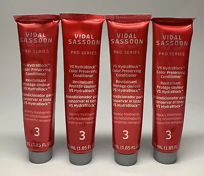 4 Pack Vidal Sassoon Pro Series VS HydraBlock Color Preserving Conditioner • $14.24