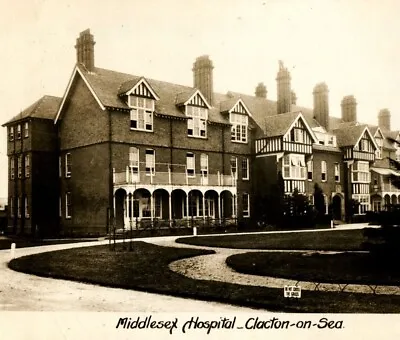 Postcard RPPC Middlesex Hospital Clacton On Sea Medical Social History C1925 #92 • £8.63