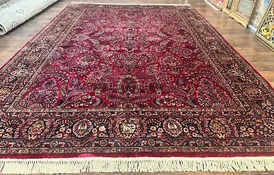 Karastan Sarouk Rug #724 Wool Pile Antique Carpet Vintage Original 700 Series • $2240