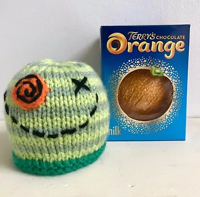 £4.50 • Buy Bogey Man Hand Knitted Chocolate Orange Cover ( Chocolate Orange Not Included)