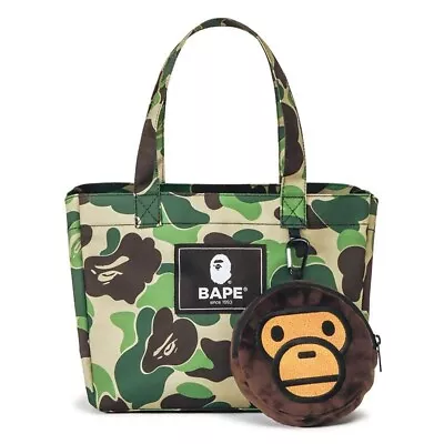 BAPE KIDS A Bathing Ape 2021 SPRING SUMMER Tote Bag &Eco Bag W/Baby Milo Pouch • $35