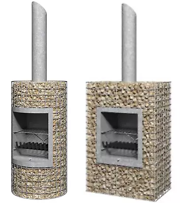 PREMIER Outdoor Stone Stove Chiminea Smoker Wood Heater BBQ Pizza Oven Fire Pit • £250