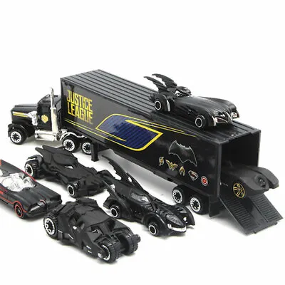 Batman Theme 7PCS Batmobile & Truck Model Car Diecast Toy Vehicle Kids Gift • $30.96