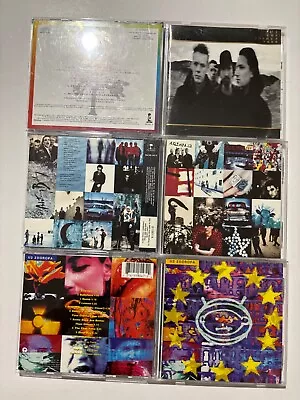 U2 Lot Of 3 CD The Joshua Tree Achrung Baby Zooropa • $14.99