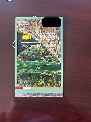 2023 Masters Augusta National Ticket Badge • $24.99