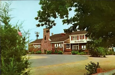 Postcard NJ Tuckahoe Inn Great Egg Harbor Bay Beasleys Pt Marmora New Jersey • $6.99