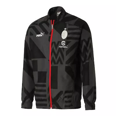 A.C. Milan PUMA  Prematch Football Jacket Mens • £32