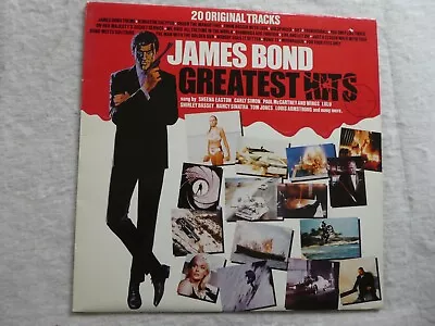 James Bond Greatest Hits - Various Artists LPEMTV 007 Vinyl Album 1982 • £1