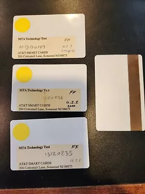 3 Rare AT&T Test Metrocard/Technology Card. • $9.99