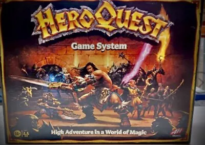 Hasbro Gaming Avalon Hill HeroQuest Game System Tabletop Board Game 2-5 Players • $67.50