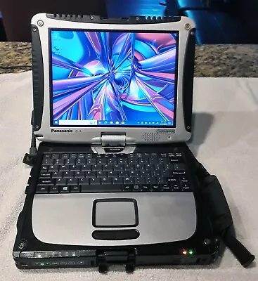 Panasonic CF-19 Toughbook MK7 Laptop/Tablet 2.7 GHz 8GB RAM 256SSD WIND 10 TOUCH • $199