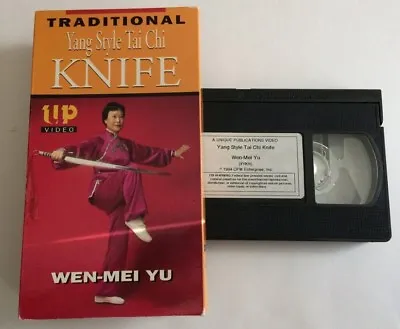 1994 Yang Style Tai Chi Knife Wen-Mei Yu VHS Video Tape • $12.94