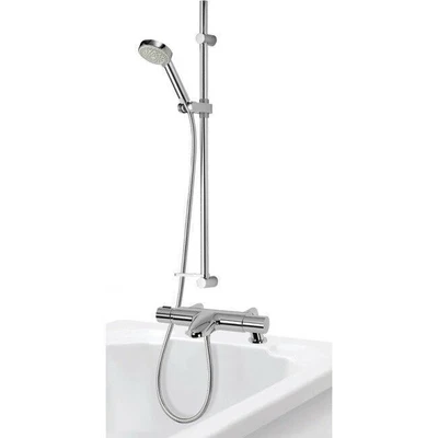 £299.11 • Buy Aqualisa Midas 110 Bath Shower Mixer Exposed Chrome Thermostatic Modern MD110BSM