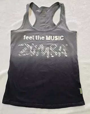 Zumba Fitness Women’s Size M Tank-Top Zumba Instructor Graphics Activewear • £13.29