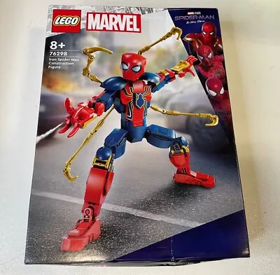 LEGO® Marvel 76298 Iron Spider-Man Construction Figure (Box Damage) • $20