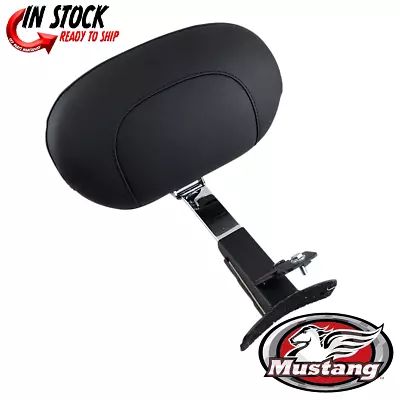 Mustang Driver Backrest Kit Smooth - Black Studs 0805-0035 • $326.60