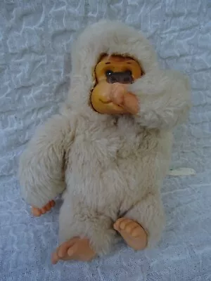 Joy Toys 1950's 60's Vintage Chimpanzee Monkey Stuffed Soft Toy  • $45