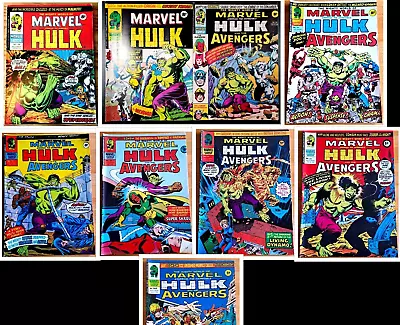 THE MIGHTY WORLD OF MARVEL #196+198+199+200+201+202+203+204+205 (1st Wolverine) • £225
