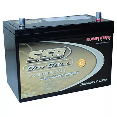 SSB HVT-70ZZLD 12V 100Ah Dry Cell Deep Cycle Battery • $348