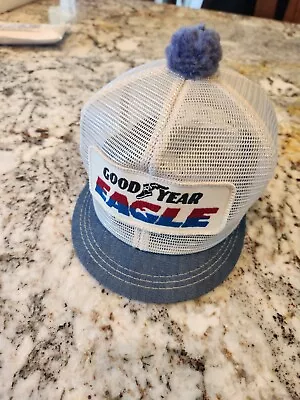 VTG Goodyear POM Snapback Trucker Hat/Cap K Products USA • $37.50