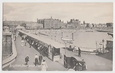 £3.99 • Buy Vtg Postcard Brighton West Pier Brighton 