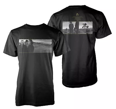 U2 The Joshua Tree The Edge Bono Rock Licensed Tee T-Shirt Men • £15.99