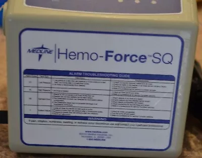 $85 • Buy Medline Hemo-Force SQ MDS600SQ Sequential Compression DVT Pump Pneumatic