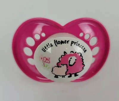 MAM Vintage Pink Pacifier John Lennon Sheep Lamb Little Flower Princess Latex • $34.98