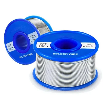 Tin Lead Free Rosin Core Flux 0.8 Mm Soldering Solder Wire 100g Electric Welding • £6.99