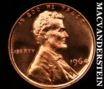 1964 Lincoln Memorial Cent - Scarce  Choice Gem Proof  No Reserve  #U6957 • $0.99