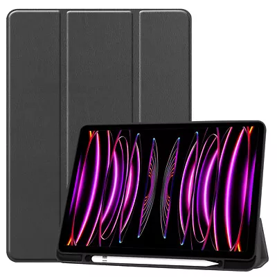 IPad Pro 12.9  Case (2022/2021/2020 6th/5th/4th Gen) Folio Leather Smart Cover • $12.99