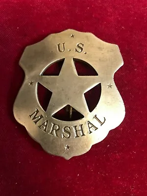 Badge: U.S. Marshal  Gunsmoke   Lawman Police Old West • $18
