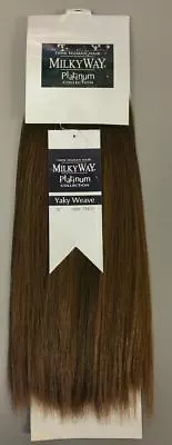 Milky Way 100% Human Hair For Weaving - MILKY WAY PLATINUM YAKY WEAVE(STRAIGHT) • $12.99