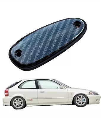 VMS CARBON FIBER ANTENNA DELETE COVER FOR HONDA CIVIC EG And EK 1992 To 2000 • $25.95