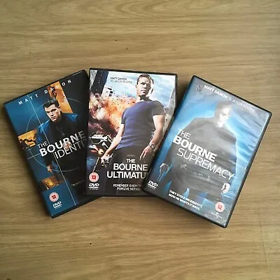 The Bourne Trilogy Dvds • £5