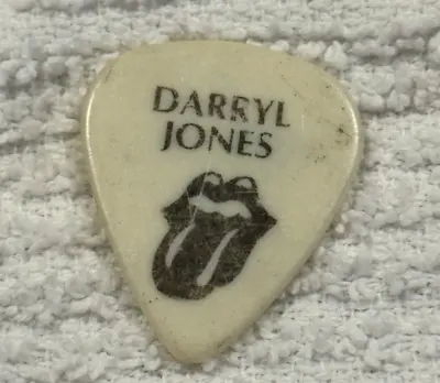 The Rolling Stones Darryl Jones 1994 Voodoo Lounge Guitar Pick MUNCH STAGE USED • $299.99