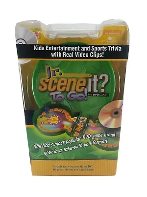 New Sealed Scene It Jr To Go DVD Board Movie Game Green Case Magnetic Pieces • $8.99