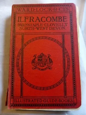 Ward Lock Red Guide - Ilfracombe 11th Ed Vintage Illustrated Guide Book 1926 • £15