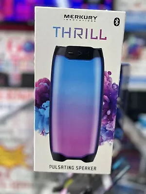 Merkury Innovations Thrill Bluetooth Speakers With Color Changing Lights  • $22.99