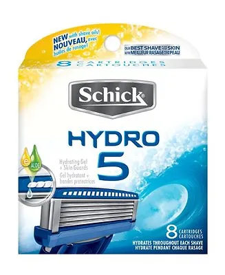 Schick Hydro 5 Blade Refill 8 Count • $27.99