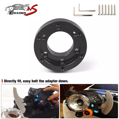 13/14inch Racing Steering Wheel Adapter Plate For Logitech G29 G920 G923 70mm F1 • $15.99