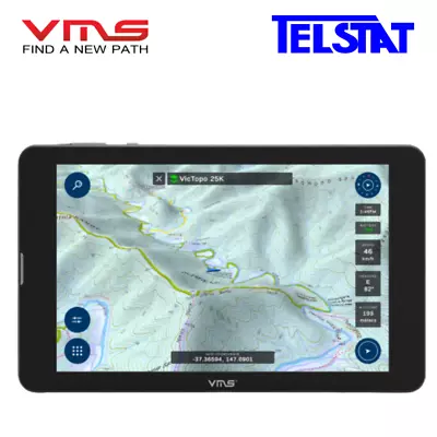 VMS 3DX 8  On & Off Road GPS Navigator  - Free Map Updates • $450