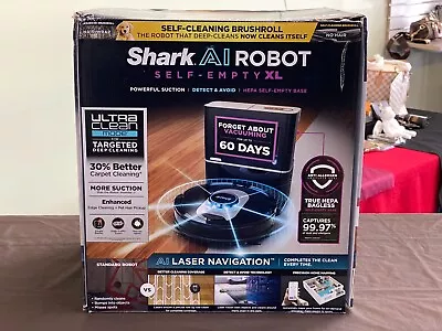 $113.50 • Buy **NEW** Shark RV2502AE AI Ultra Robot Vacuum With XL HEPA Self-Empty Base