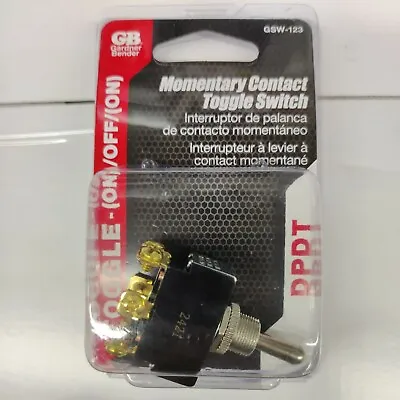 Gardner Bender Momentary Contact Toggle Switch (On)/Off/(On) DPDT GSW-123 • $7.99