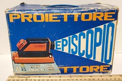 Vintage Episcopio Proiettore (Episcope Projector) W Original Box Made In Italy • $19