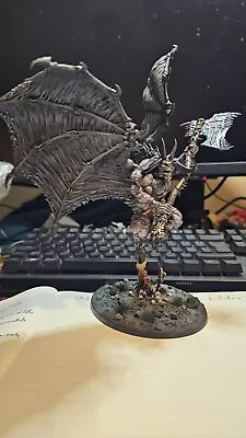 Games Workshop Warhammer 40K AoS Chaos Daemon Bloodthirster Well Painted • $124.34