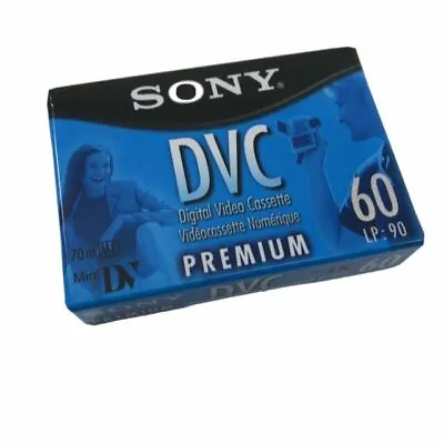 Sony DVC Mini DV Digital Video Cassette Tape DVM60 • $7.35