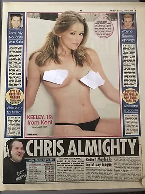 £9.99 • Buy Keeley Hazel Page 3 Clippings / Pictures