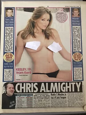 £9.99 • Buy Keeley Hazel Page 3 Clippings / Pictures