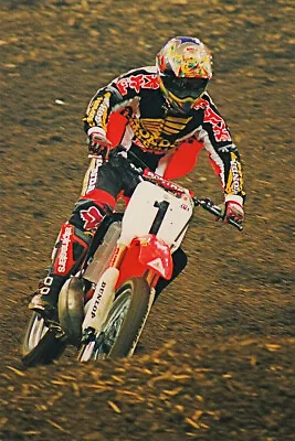 Jeremy Mcgrath Motorcycle Cross Country Racer Idol Wall Art Home - POSTER 20x30 • $23.99